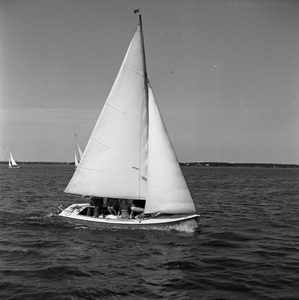 C1100 Zeilen op het Brielse Meer; 9 september 1959