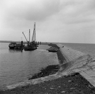 C1697 De nieuwe haven van Bruinisse?; Augustus 1960