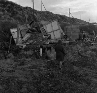 C1715 Stormschade in Rockanje; 22 maart 1961