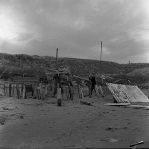 C1718 Stormschade in Rockanje; 22 maart 1961