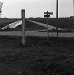 C1956 Grenspaal aan de Katerwaalseweg; mei 1997