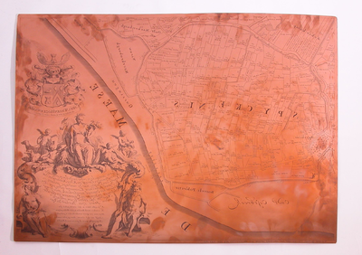 F0102 De koperen platen van Putten, 1700; De plaat van het deel Spijkenisse (laatstelijk bewerkt in 1775); 2003