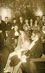 F0268 Naspelen van het eerste burgerlijk huwelijk (huwelijk Code Napoleon) bij de feestelijke opening van het ...