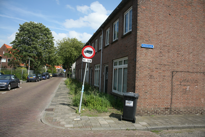 F0399 Woningen op de hoek van de Coppelstockstraat en de Kerkstraat, die gesloopt moesten worden voor de verbouwing en ...