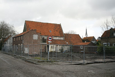 F0427 Woningen op de hoek van de Coppelstockstraat en de Kerkstraat, die gesloopt moesten worden voor de verbouwing en ...