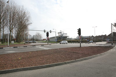 F0950 Het kruispunt van de Groene Kruisweg, de Thoelaverweg en de Amer; 27 januari 2008