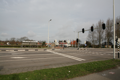 F0960 Het kruispunt van de Groene Kruisweg, de Thoelaverweg en de Amer; 27 januari 2008