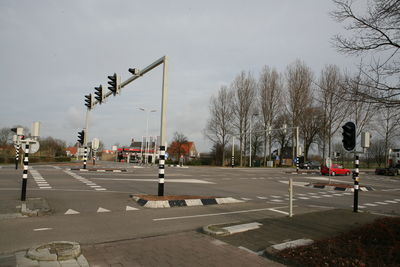 F0962 Het kruispunt van de Groene Kruisweg, de Thoelaverweg en de Amer; 27 januari 2008