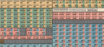 NL-PmWA-150226_04 Distributiebonnen/voedselbonnen Tweede Wereldoorlog