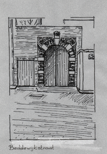 1030-16 De poort in de Beddewijkstraat te Middelburg