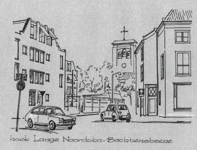 1030-56 Hoek Lange Noordstraat - Bachtensteene te Middelburg