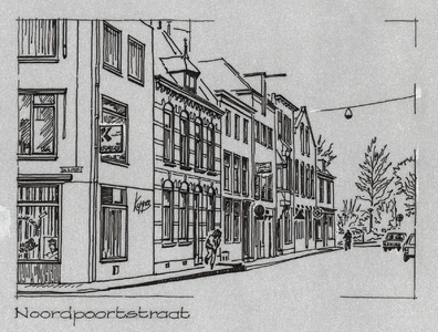 1030-90 Noordpoortstraat te Middelburg
