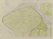 195 Waterstaatskaart van Walcheren, Noord-Beveland gedeeltelijk