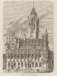 202 Het stadhuis te Middelburg (1871). Het stadhuis aan de Grote Markt te Middelburg