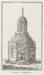 206 Oostkerk te Middelburg. De Oostkerk te Middelburg.Uit een uitgave circa 1860