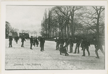 A-1338I IJsvermaak - Vest, Middelburg. IJsvermaak op de vest te Middelburg