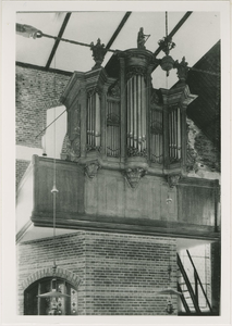 A-1451 Het orgel in de Nederlandse Hervormde Kerk te Nieuw- en Sint Joosland