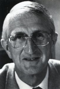 A-1466 De heer G. Koole, raadslid van Middelburg voor het CDA (1972-1984) gefotografeerd bij zijn afscheid
