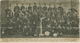 A-1467 Het Muziekkorps der Schutterij o.l.v. Jan Morks te Middelburg ter gelegenheid van het 90-jarig bestaan