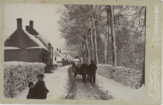 A-1555 Gezicht op de noordzijde van de Seisweg te Middelburg in de winter