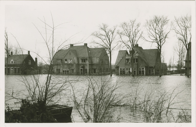 A-1804I De Noordsingel te Middelburg tijdens de inundatie