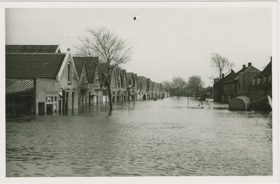 A-1805 De Noordweg te Middelburg tijdens de inundatie