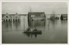 A-1826 De Segeerssingel te Middelburg tijdens de inundatie