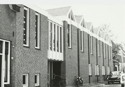 A-1940B De achterzijde van de Middelburgse Concert- en gehoorzaal in de Verwerijstraat