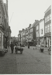 A-1950II Gezicht op de winkels in de Nieuwe Burg te Middelburg