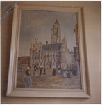 A-2020 Schilderij van het Stadhuis te Middelburg