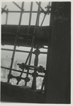 A-584VI Onderdeel van de steiger gebruikt bij de restauratie van de abdijtoren, de Lange Jan te Middelburg