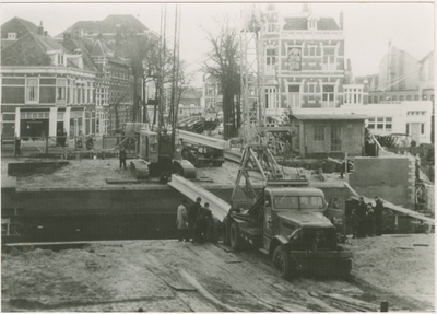 A-832 Werkzaamheden tijdens de vernieuwing van de Koningsbrug te Middelburg