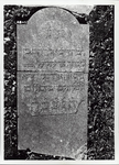 ALBUM-59-11 Grafsteen van Abraham, zoon van Mozes Frenkel, overleden 5 Adar II 5611 (09-03-1851)