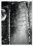 ALBUM-60-55 Grafsteen van Jitzchak, zoon van David Tebeli, overleden 17 Adar 5449 (09-03-1689)
