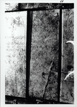 ALBUM-60-61 Grafsteen van Ribca de Almeyda, echtgenote van Yshak Lopez de Almeyda. Overleden tussen 1690 en 1699