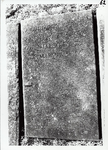 ALBUM-60-68 Grafsteen van Raquel Pinto, overleden 22 de Marso 5456 (22-03-1696). (26 Adar I 5456)