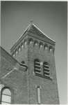 AS-166A Een van de twee torens van de voormalige Nederlandse Hervormde kerk aan de Vogelstraat te Middelburg