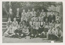 B-1083 Leerlingen van de zesde klas en onderwijzers van school J aan de Bree