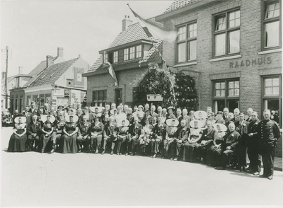 B-1159III Installatie van burgemeester F.S.K.J. van Randwijck (1904-1984) te Nieuw- en Sint Joosland