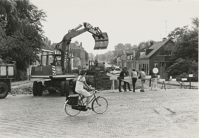 B-1524 Gezicht op Klein Vlaanderen te Middelburg tijdens reconstructiewerkzaamheden