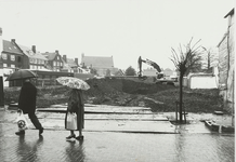 B-1907II Graafwerkzaamheden op de plaats van de afgebroken kerk van de Geformeerde Gemeente aan de Segeersstraat te ...