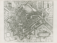 B-338 Plattegrond van Middelburg