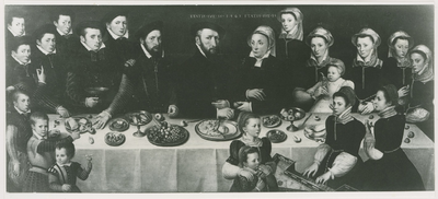 B-339 Pierre de Moucheron (1508-1567), koopman te Middelburg in de periode 1530-1545, en zijn gezin