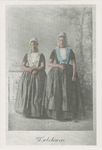 B-430 Walcheren.. Maatje Johanna van der Meule en Maria van der Meule in Walcherse klederdracht