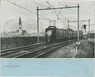 B-473 De geëlektrificeerde Zeeuwse lijn. De elektrische trein op het spoor van Middelburg naar Vlissingen