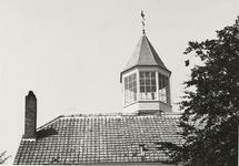 B-57 De belvédère (torentje) op het dak van het pand 's-Hertogenbosch aan de Vlasmarkt 51 te Middelburg