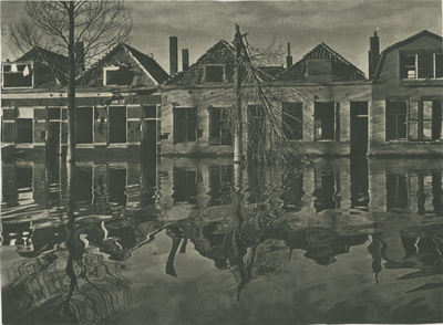 B-601 De Seissingel te Middelburg tijdens de inundatie