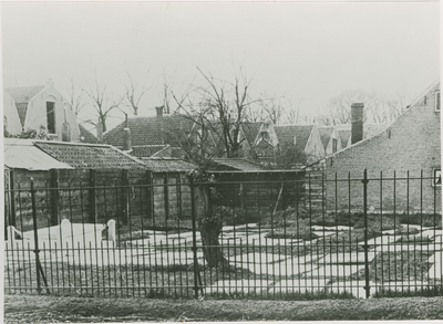 B-873IV De begraafplaats voor Sefardische Joden aan de Jodengang te Middelburg