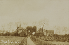 P-1622 Gezicht op de Nederlandse Hervormde kerk te Sint Laurens.