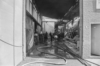 216 Brand bij de reparatie- en constructiewerkplaats van L. Christiaanse aan de Noordmonsterweg te Middelburg